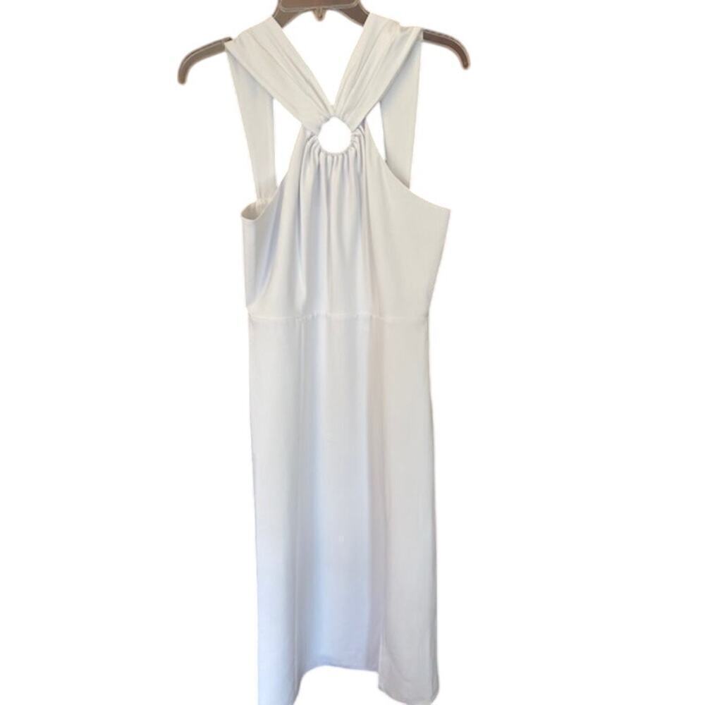 French Collection Echo Crepe‎ Midi Dress White - Picture 9 of 9
